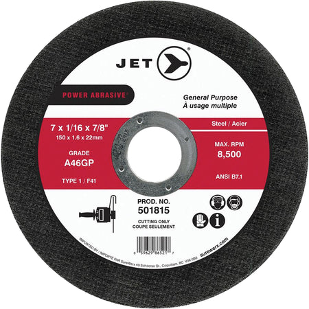 Power Abrasive A46GP Cut-Off Wheel - NY634