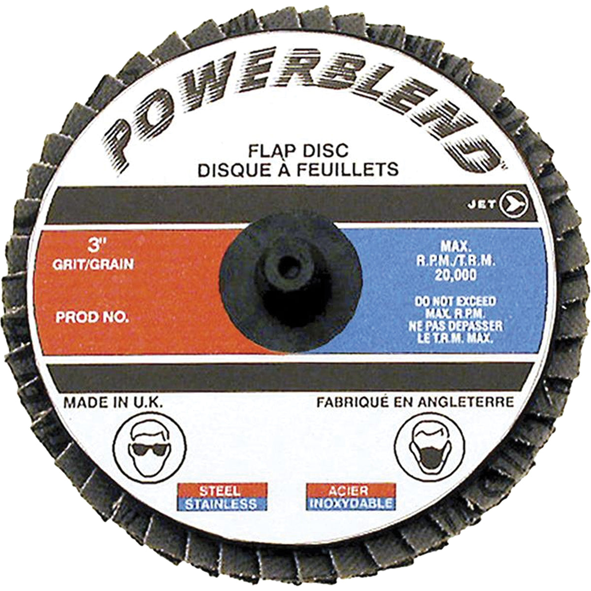 Powerblend Roll-On Flap Disc - NY635