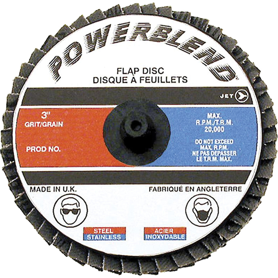 Powerblend Roll-On Flap Disc - NY635