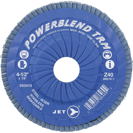 Powerblend TRM Trimmable Flap Disc - NY638