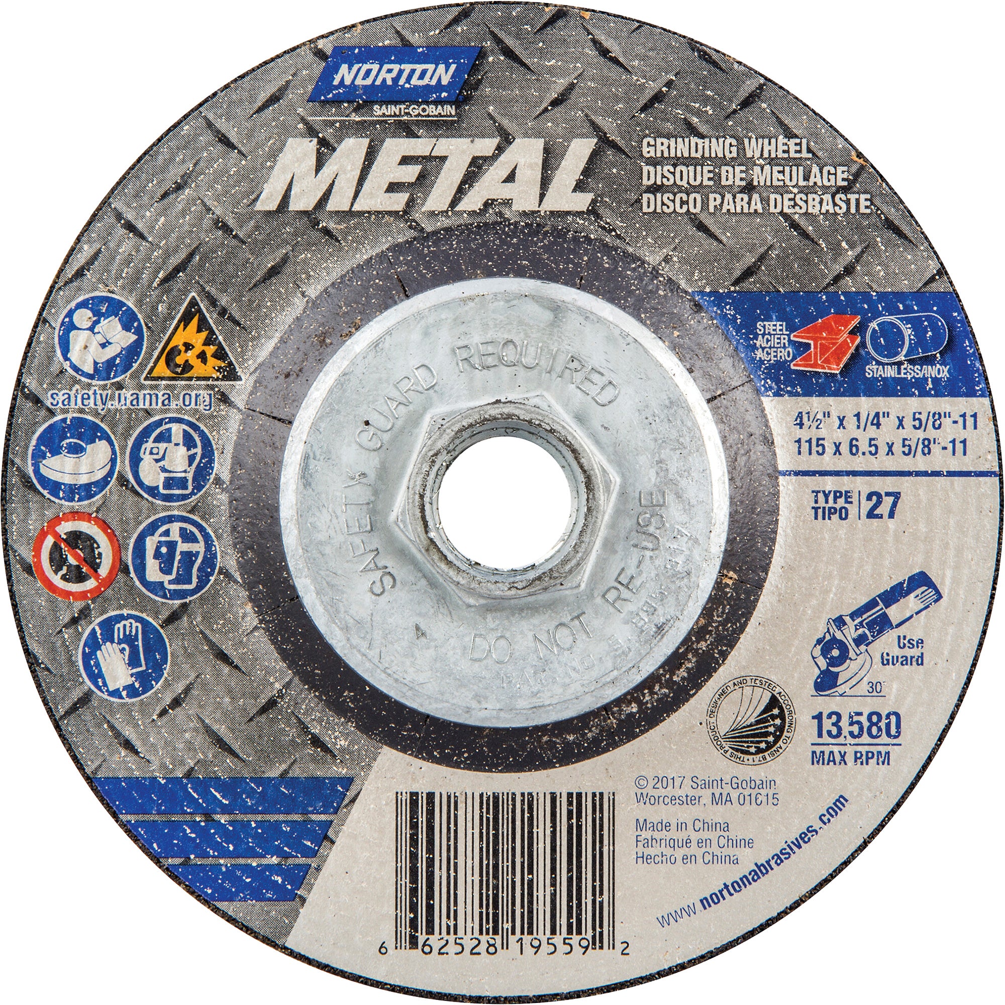 Metal Grinding Wheel - NY662