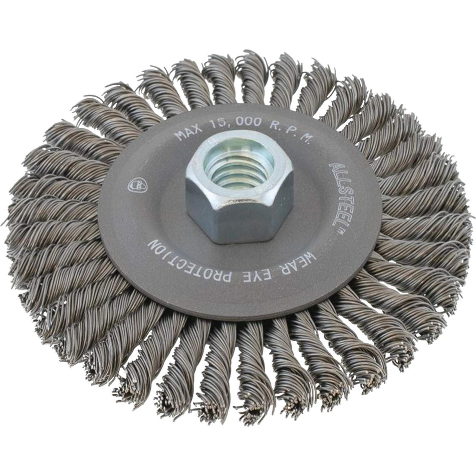 ALLSTEEL™ Wheel Wire Brush - NY833