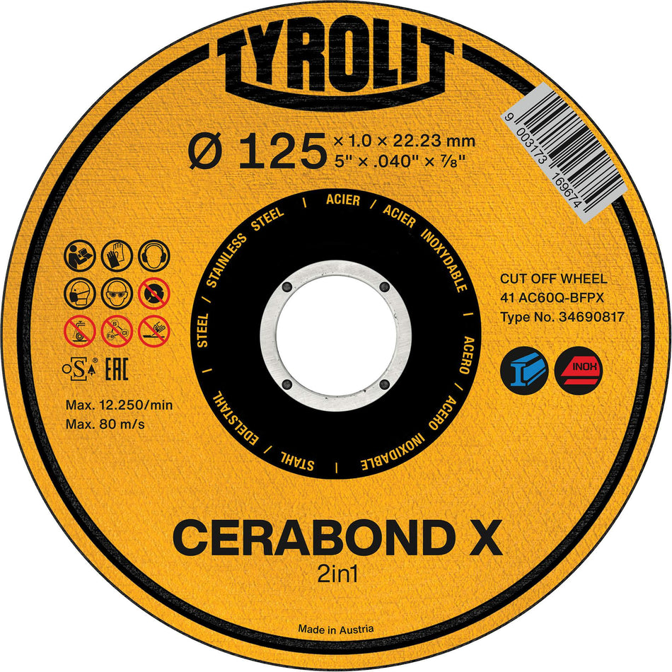Cerabond X Cut-Off Wheel - NY834