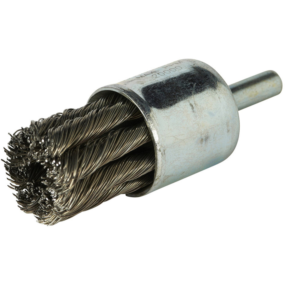 Stem Mounted Knotted Wire Brush - NZ782