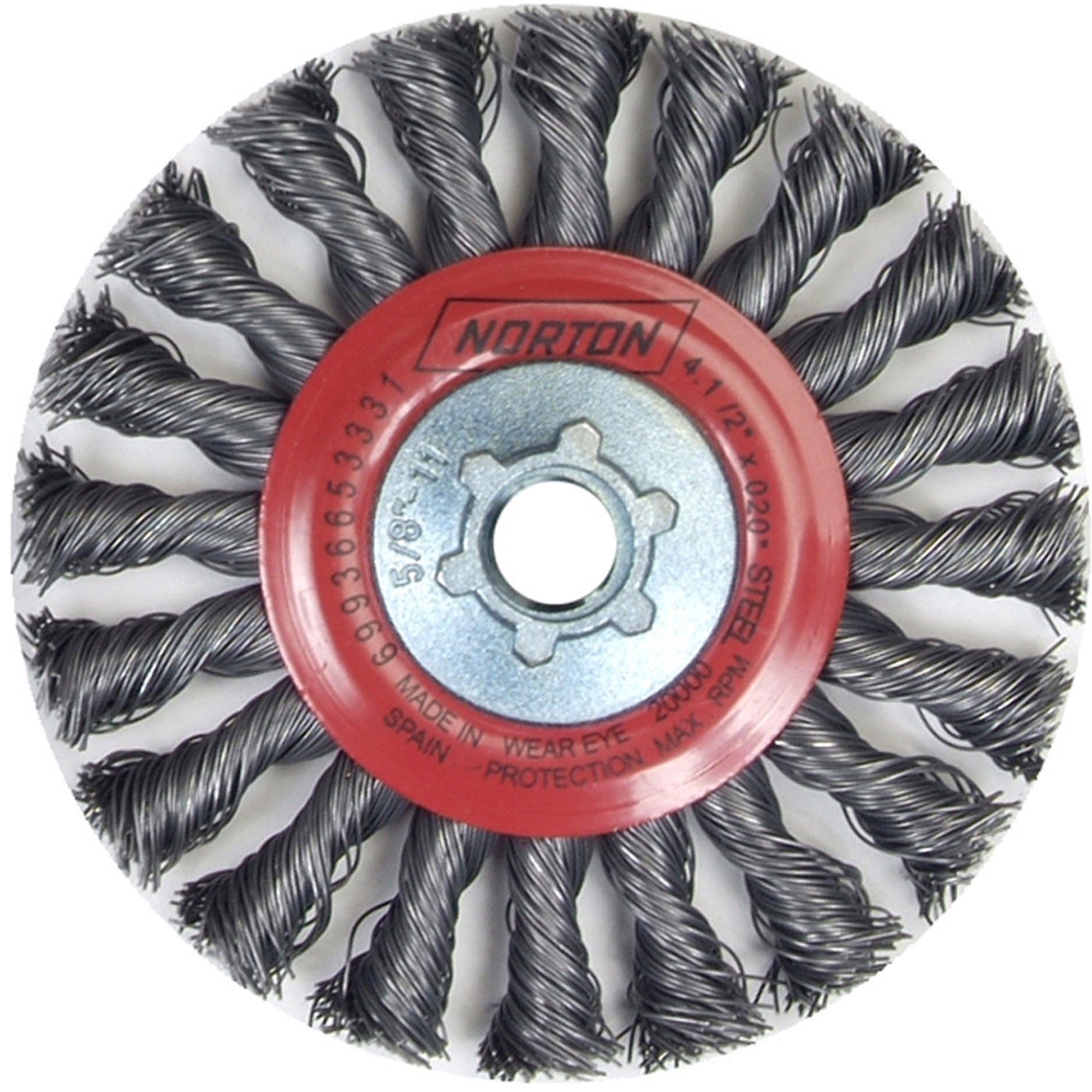 Full Cable Twist Wire Wheel - NZ796