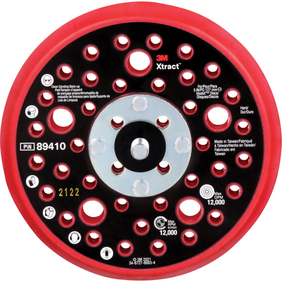Xtract™ Hard Back-Up Pad - NZA028