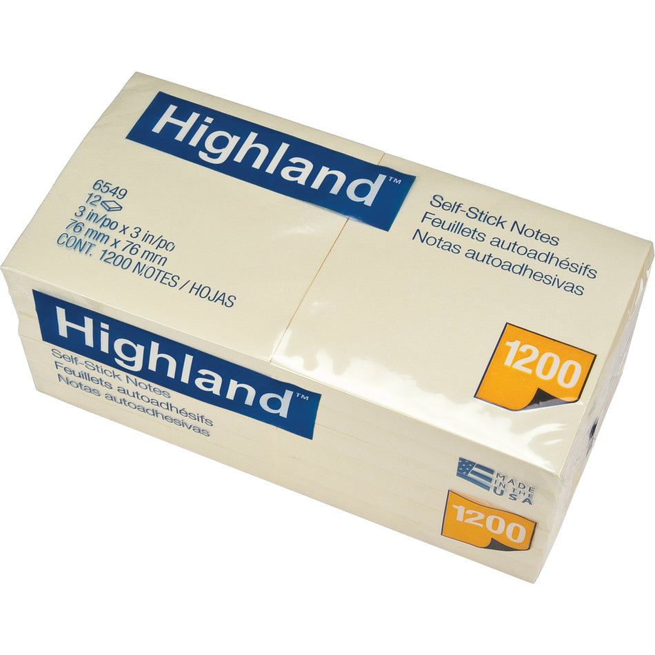 Highland™ Note Message Pads - OC140