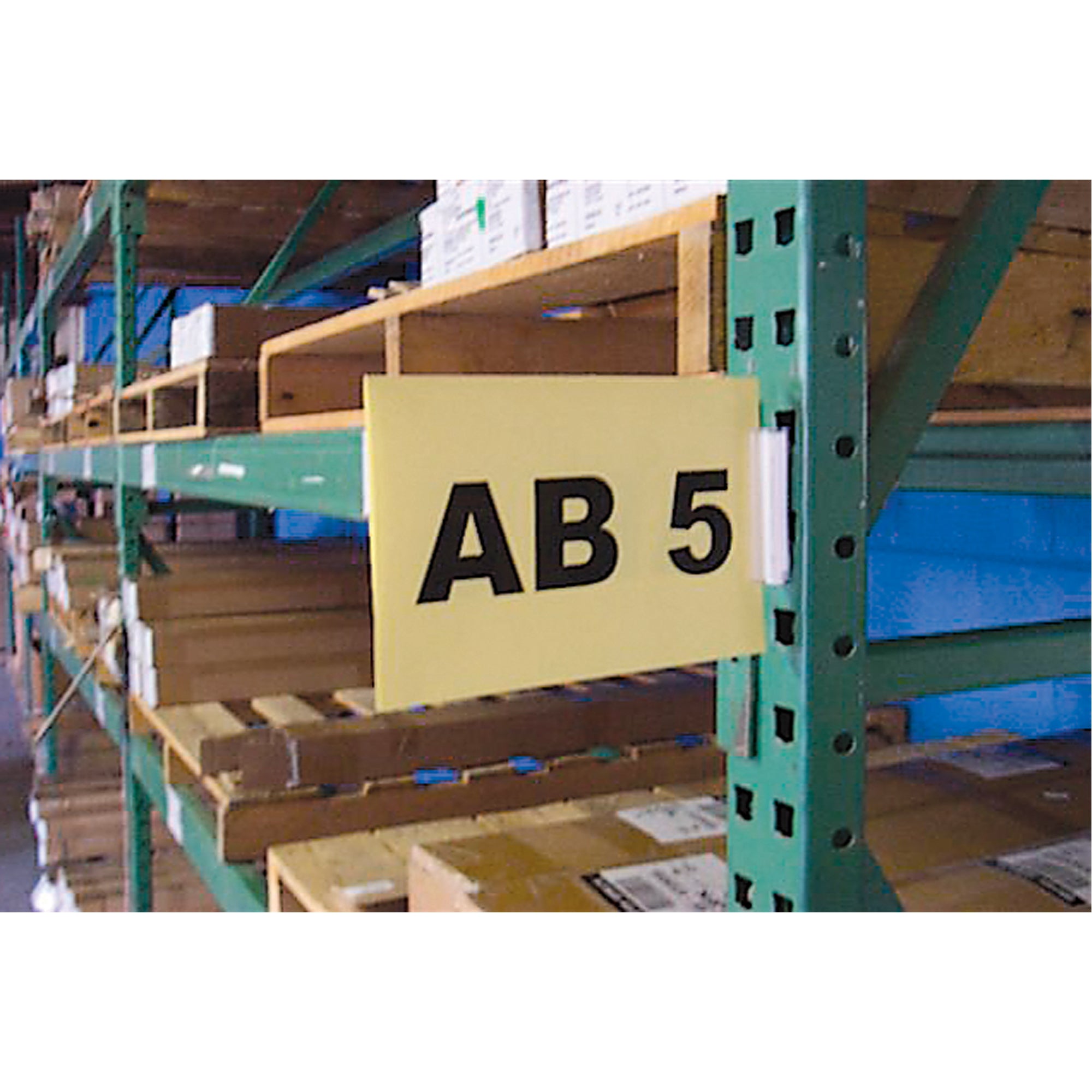 Slip 'N Stik™ Warehouse Aisle Sign Kits - OJ943