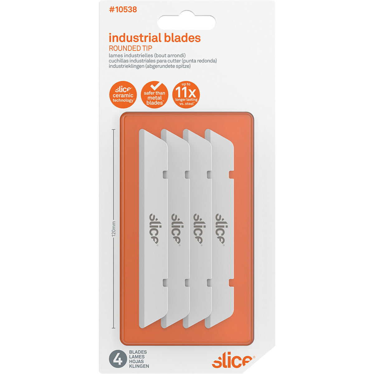 Slice™ Rounded Tip Finger-Friendly™ Replacement Blade - PG263