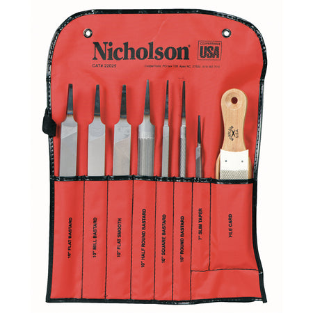 8-Piece Machinist File Set - QH790