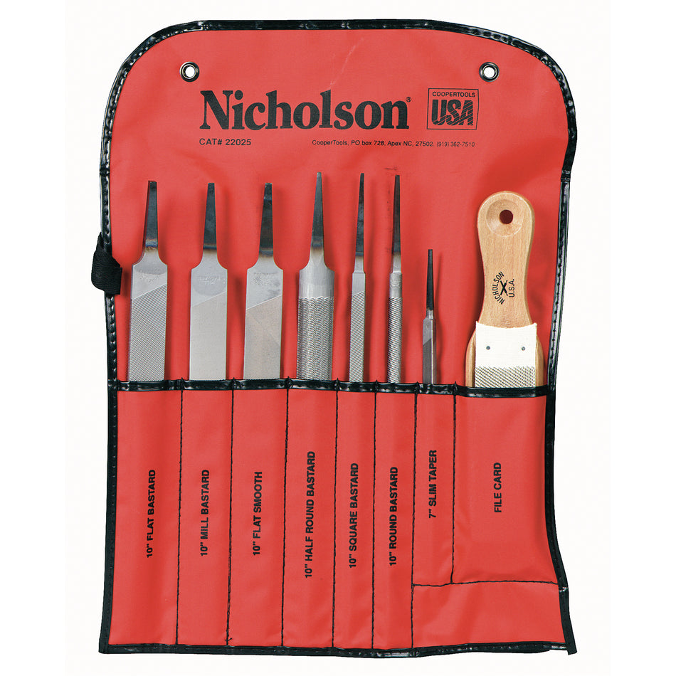 8-Piece Machinist File Set - QH790