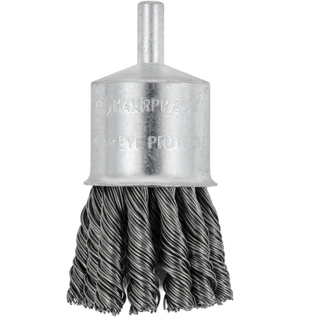 Shaft Mounted Knot Twisted End Brush - QN308
