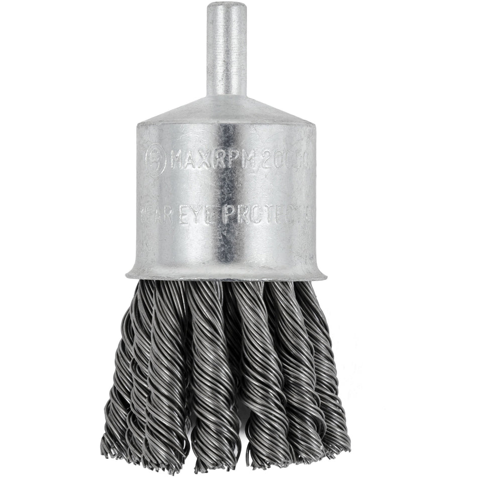 Shaft Mounted Knot Twisted End Brush - QN308