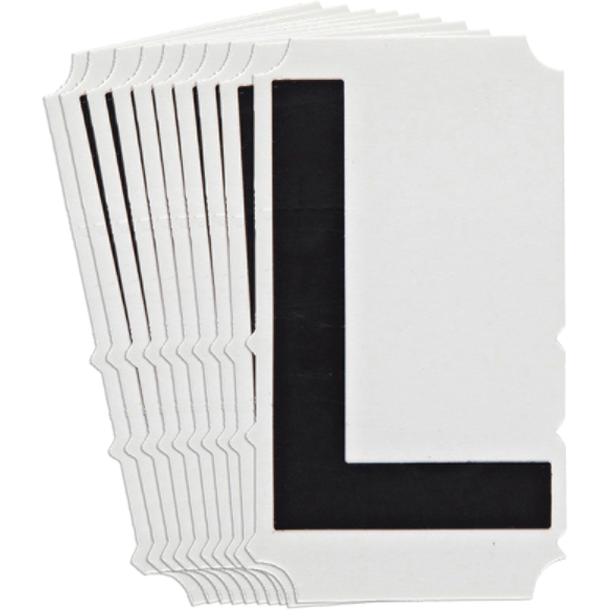 Quick-Align®Individual Gothic Number and Letter Labels - SAA001
