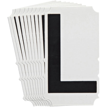 Quick-Align®Individual Gothic Number and Letter Labels - SAA001