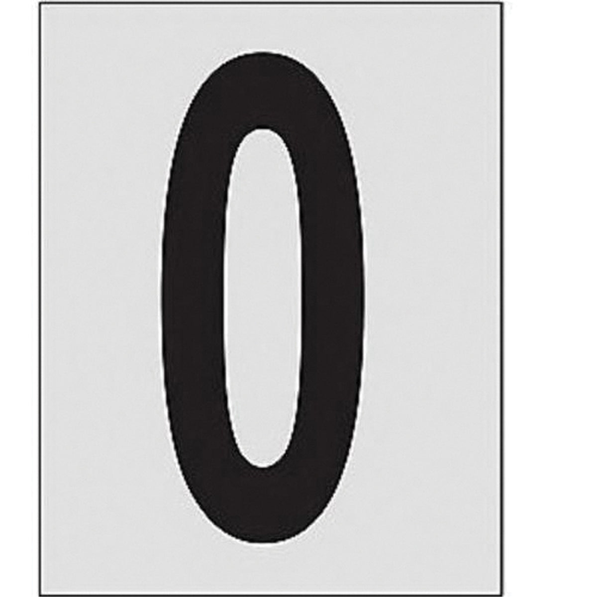 Reflective Individual Number and Letter Labels - SAA272