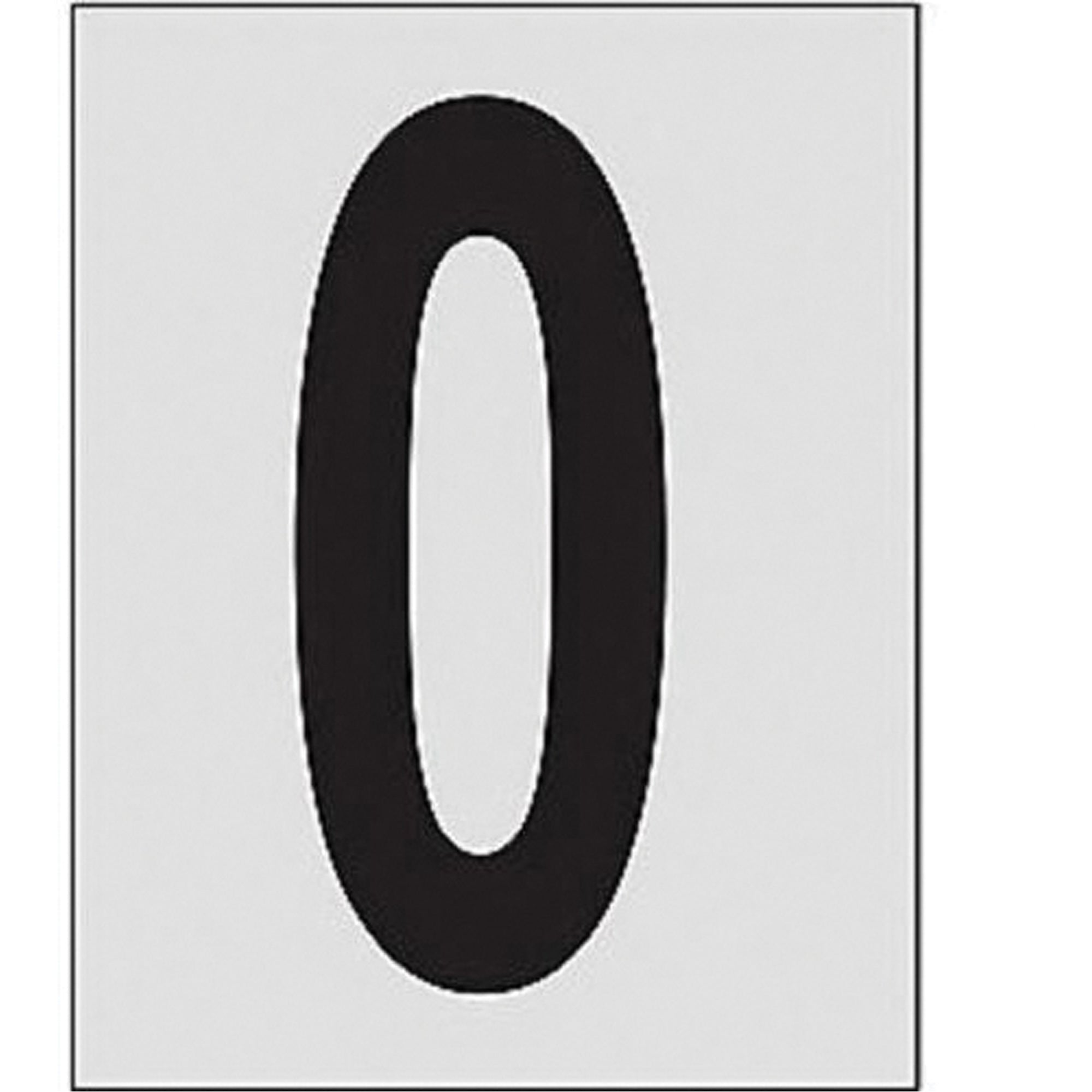 Reflective Individual Number and Letter Labels - SAA272