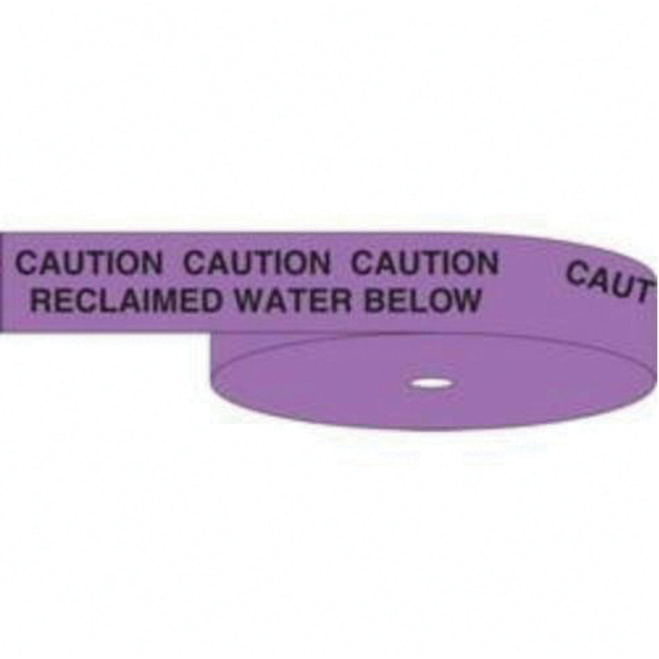 ""Buried Reclaimed Water Line"" Identoline® Underground Warning Tape - SAA434