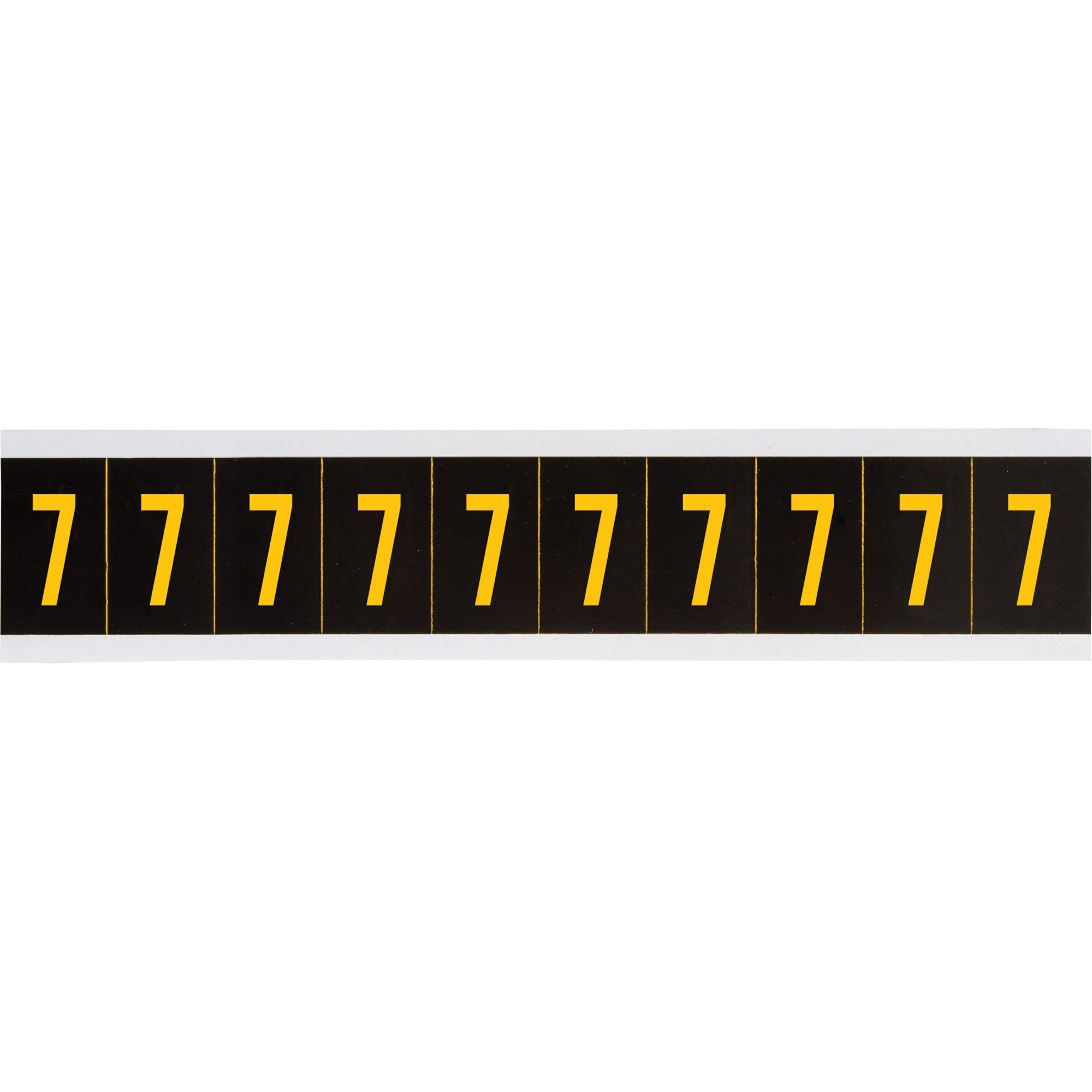 Repositionable Individual Number and Letter Label - SAA586