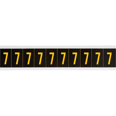 Repositionable Individual Number and Letter Label - SAA586