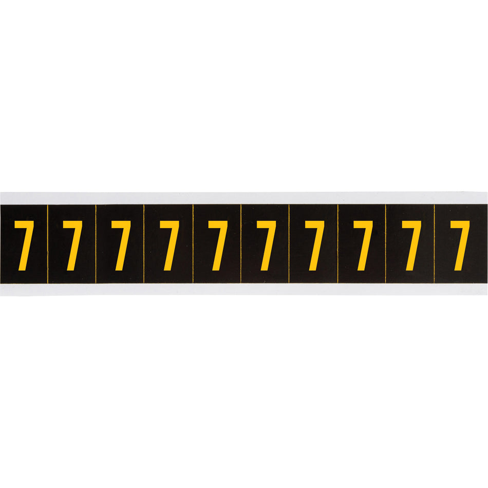 Repositionable Individual Number and Letter Label - SAA586