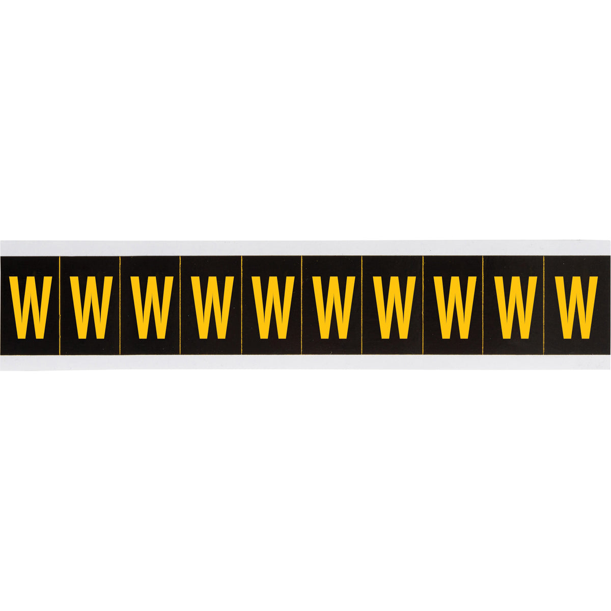 Individual Number & Letter Labels - SAA612