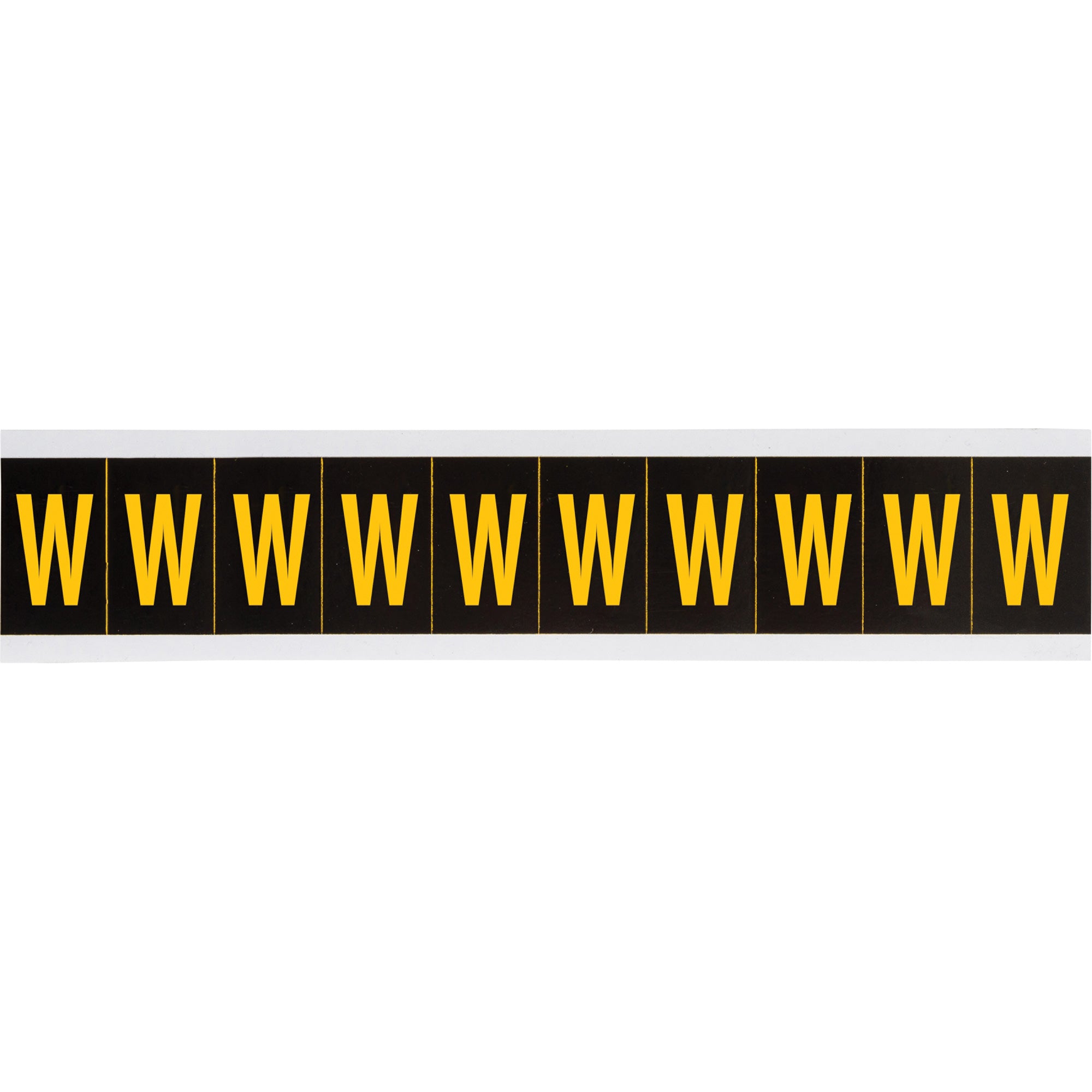Individual Number & Letter Labels - SAA612