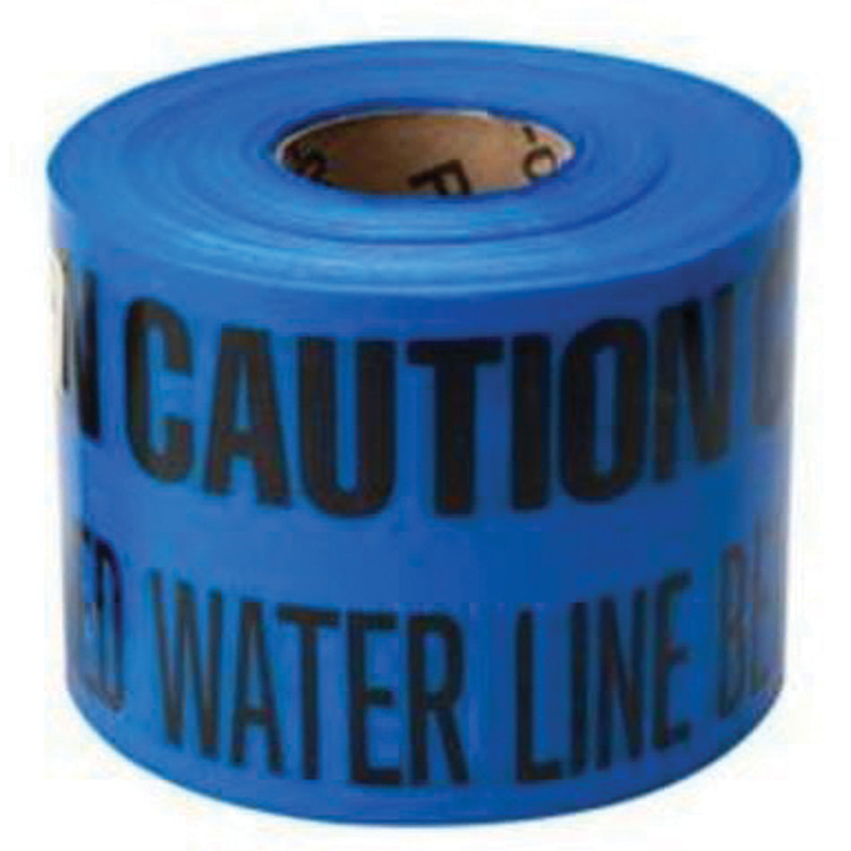 ""Buried Water Line"" Identoline® Underground Warning Tape - SAB531