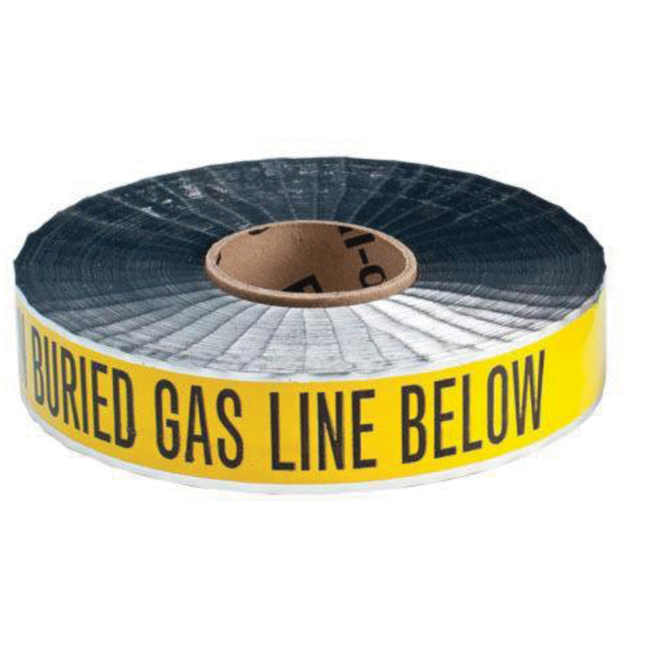 ""Gas Line"" Identoline® Underground Warning Tape - SAB549