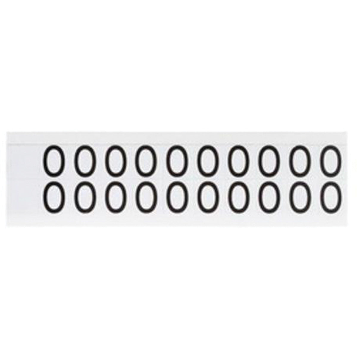 Repositionable Individual Number & Letter Labels - SAB809
