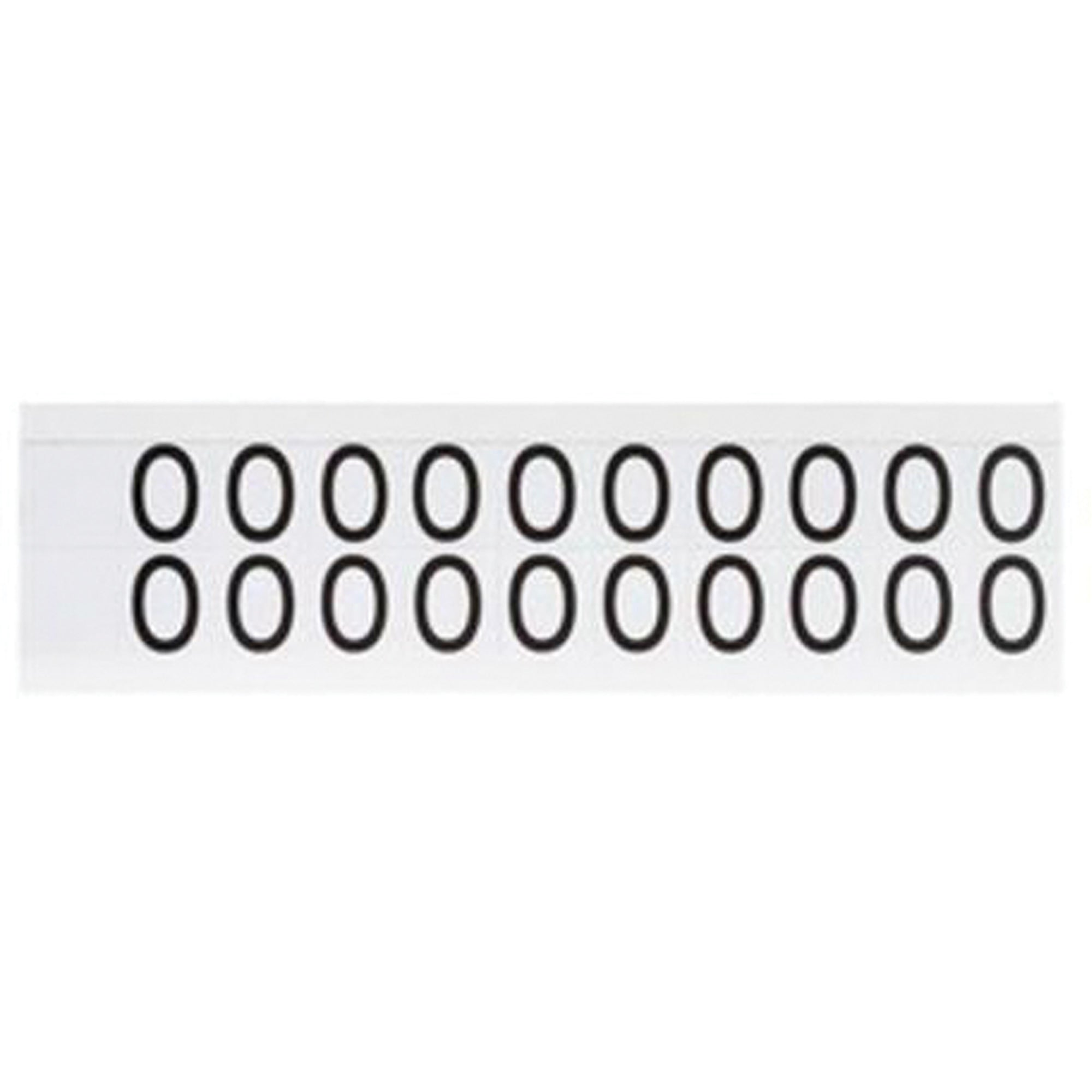 Repositionable Individual Number & Letter Labels - SAB809