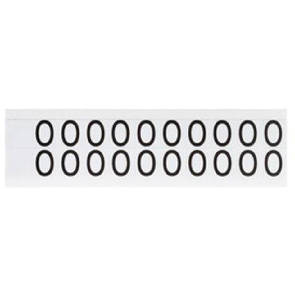 Repositionable Individual Number & Letter Labels - SAB809