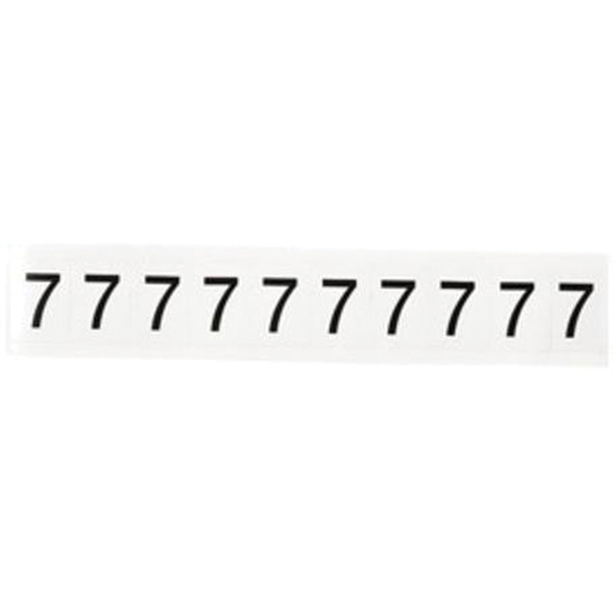 Individual Number and Letter Label - SAB828