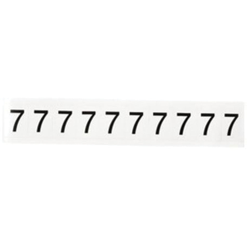 Individual Number and Letter Label - SAB828