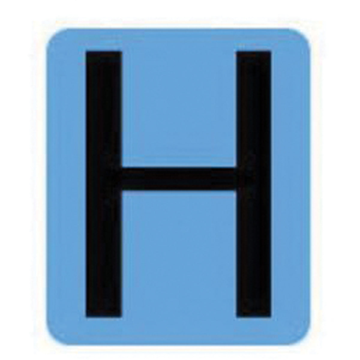 Condensed Quick-Align®Individual Gothic Number and Letter Labels - SAC498