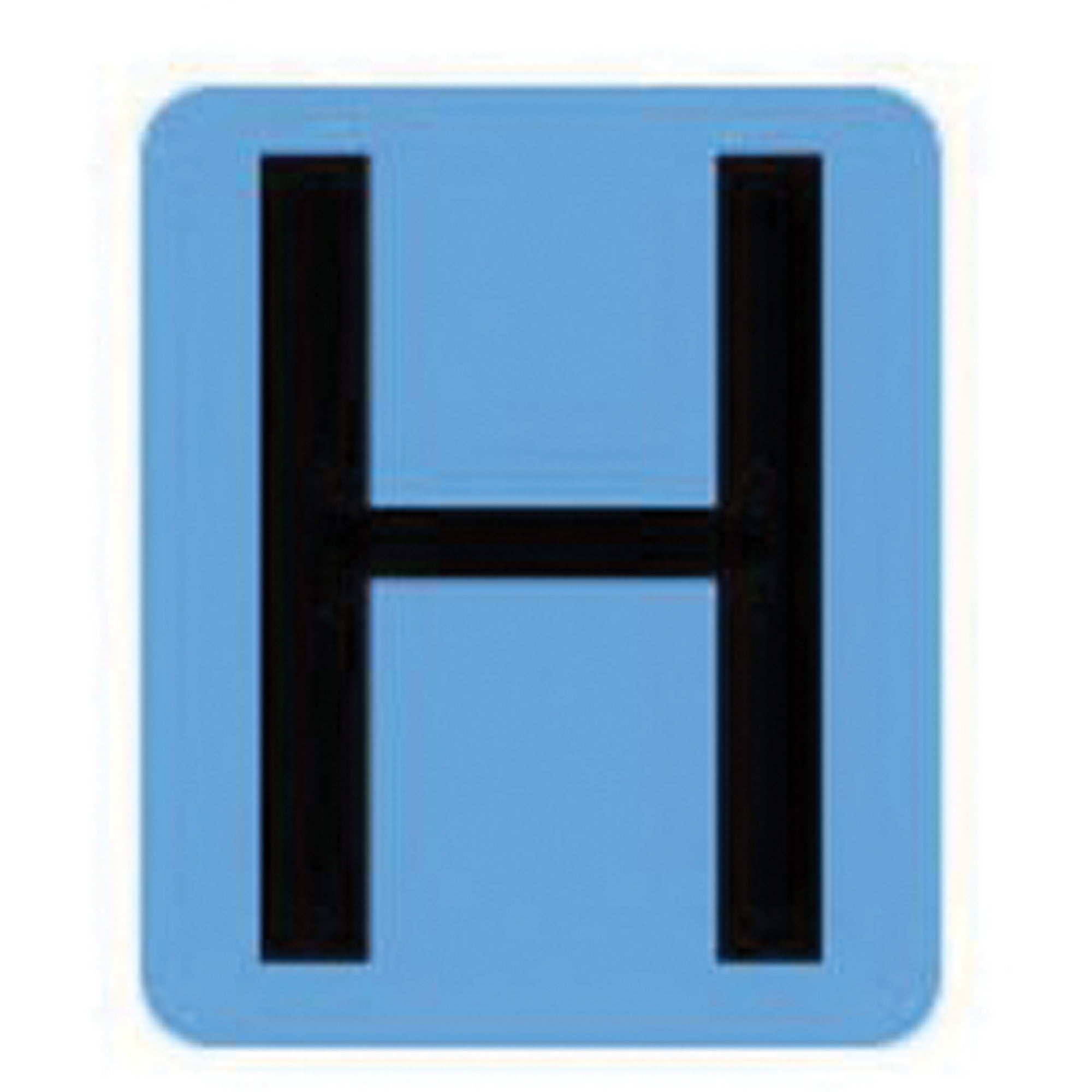 Condensed Quick-Align®Individual Gothic Number and Letter Labels - SAC498