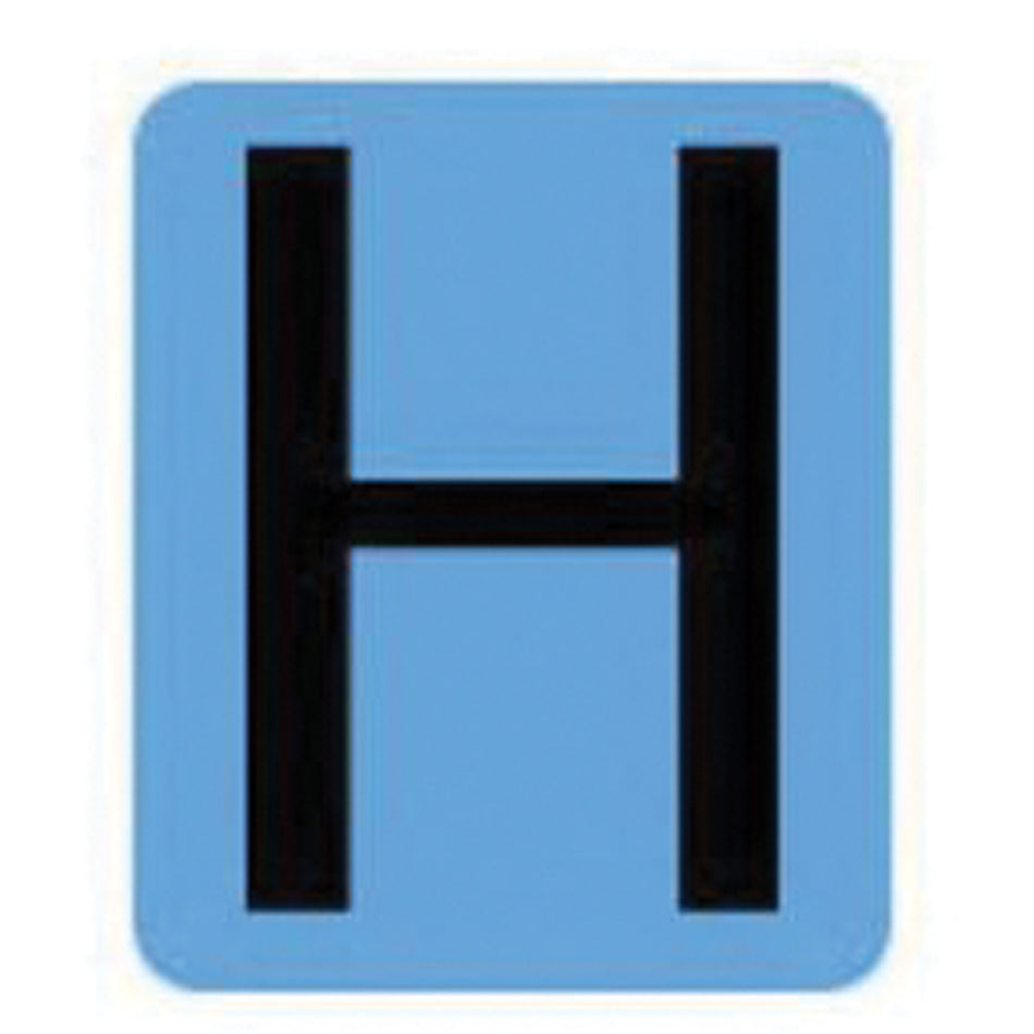 Condensed Quick-Align®Individual Gothic Number and Letter Labels - SAC498