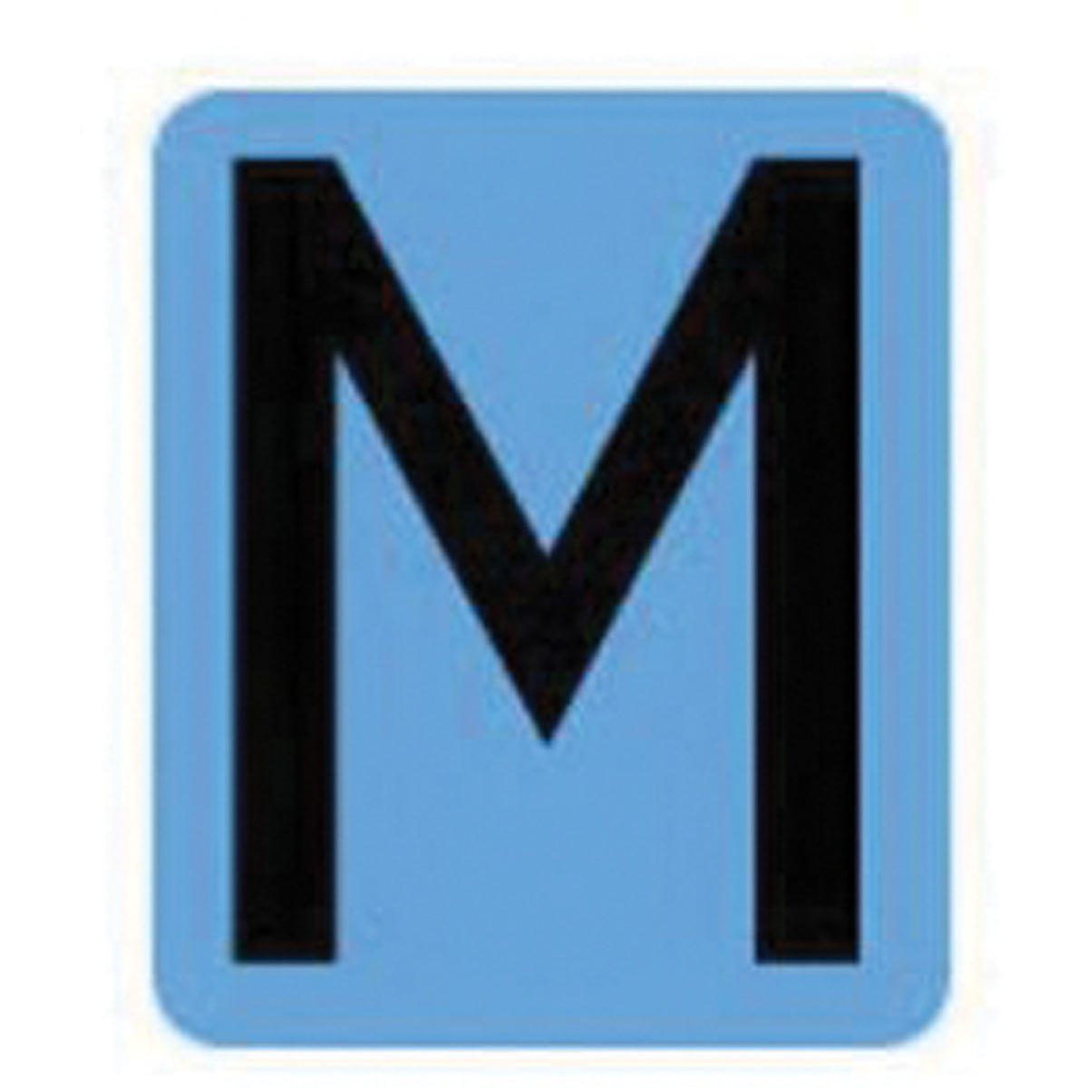 Condensed Quick-Align® Individual Gothic Number & Letter Labels - SAC503
