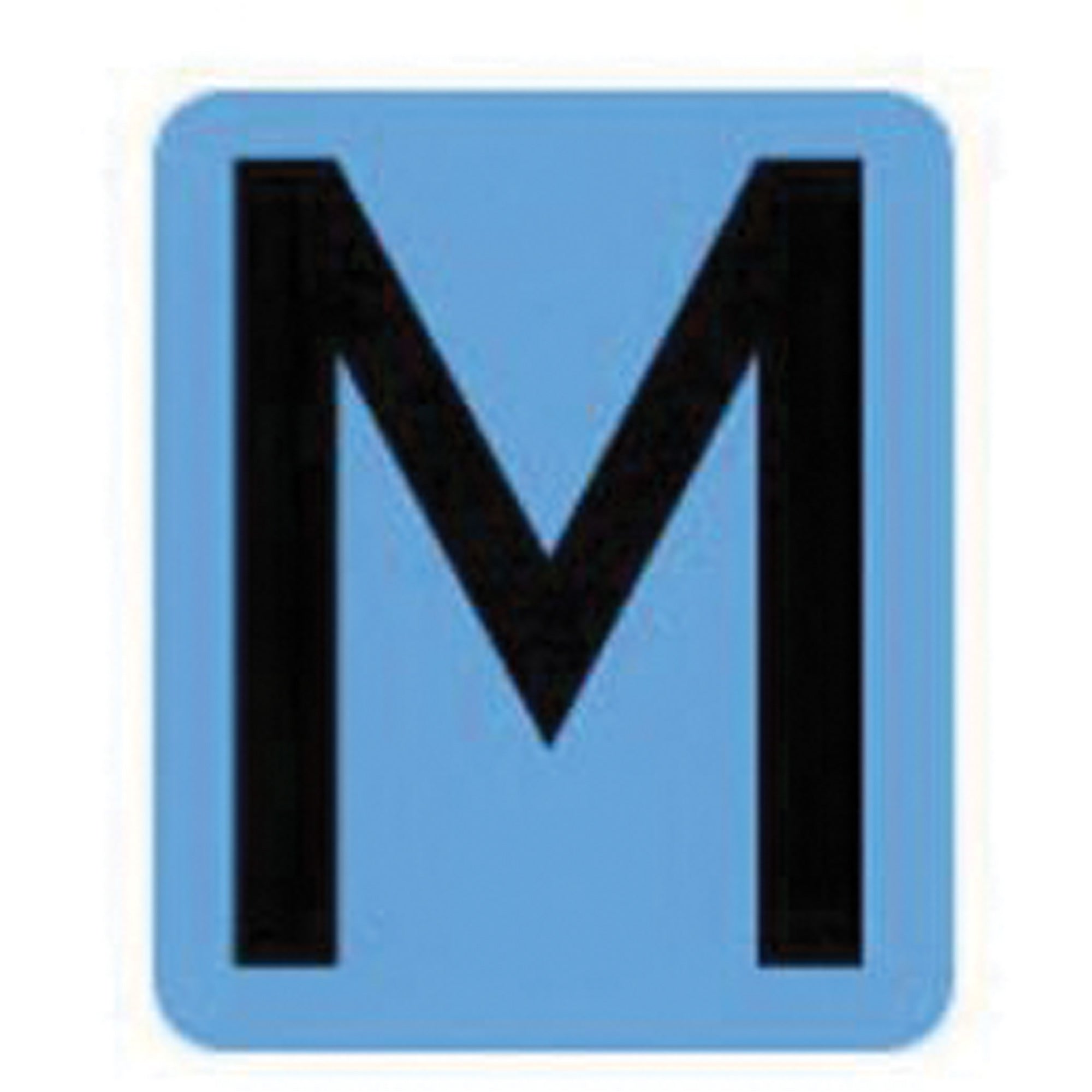 Condensed Quick-Align® Individual Gothic Number & Letter Labels - SAC503