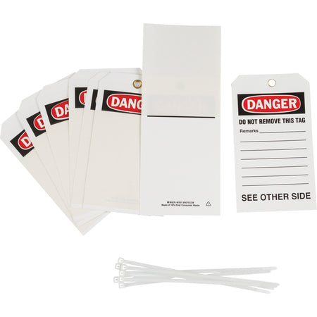 Self-Laminating ""Danger"" Tags - SAC807