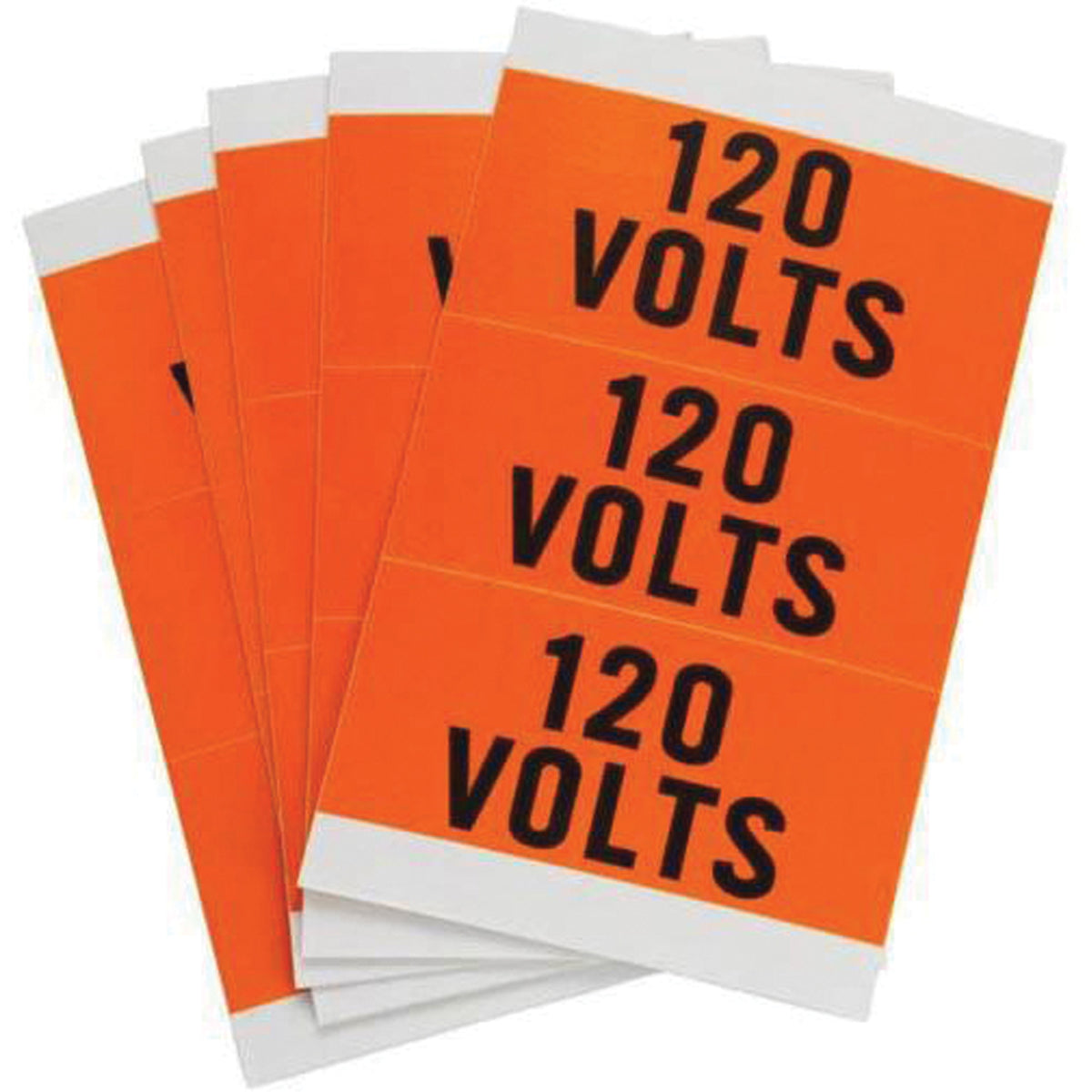 Porta-Pack ""120 Volts"" Labels - SAD060