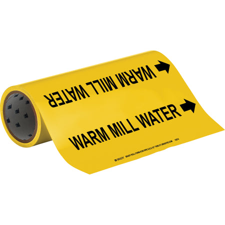 ""Warm Mill Water"" Roll Form Pipe Markers - SAD337