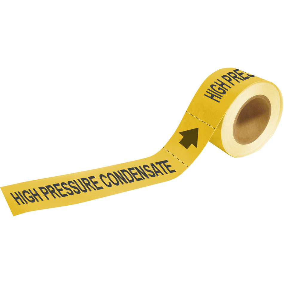 ""High Pressure Condensate"" Pipe Markers - SAD384