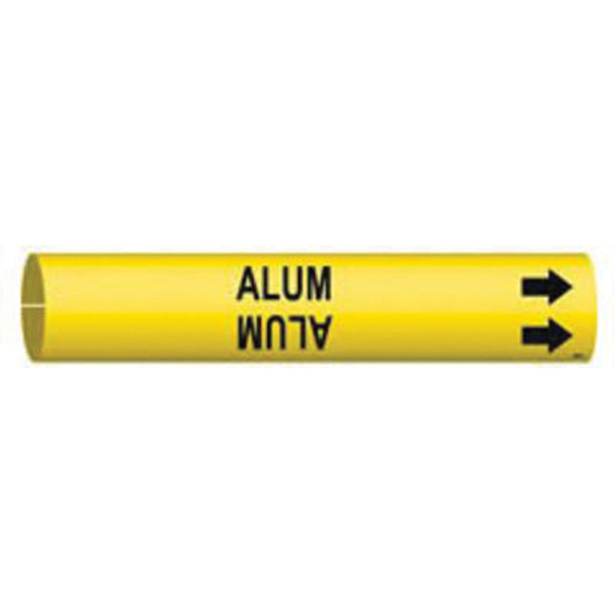 ""Alum"" Pipe Marker - SAD514