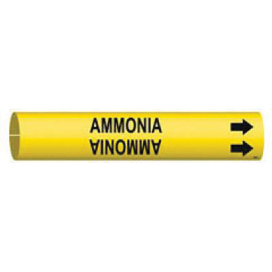 ""Ammonia"" Pipe Marker - SAD522