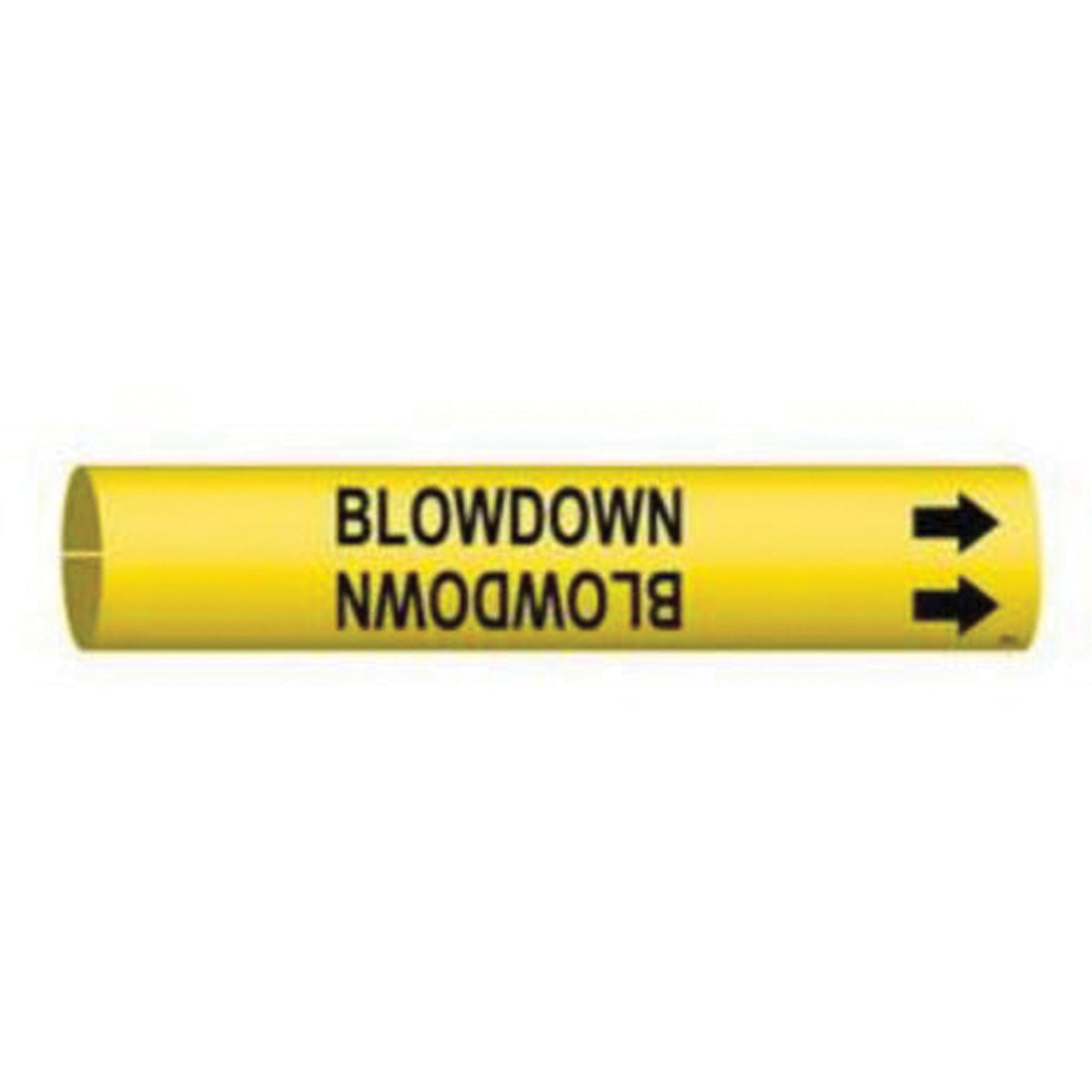""Blowdown"" Pipe Marker - SAD562