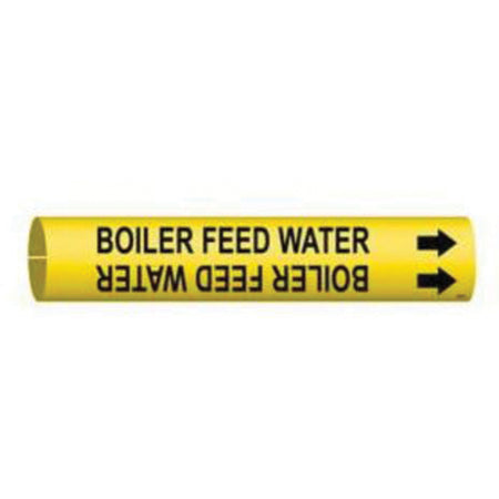 ""Boiler Feed Water"" Pipe Marker - SAD586