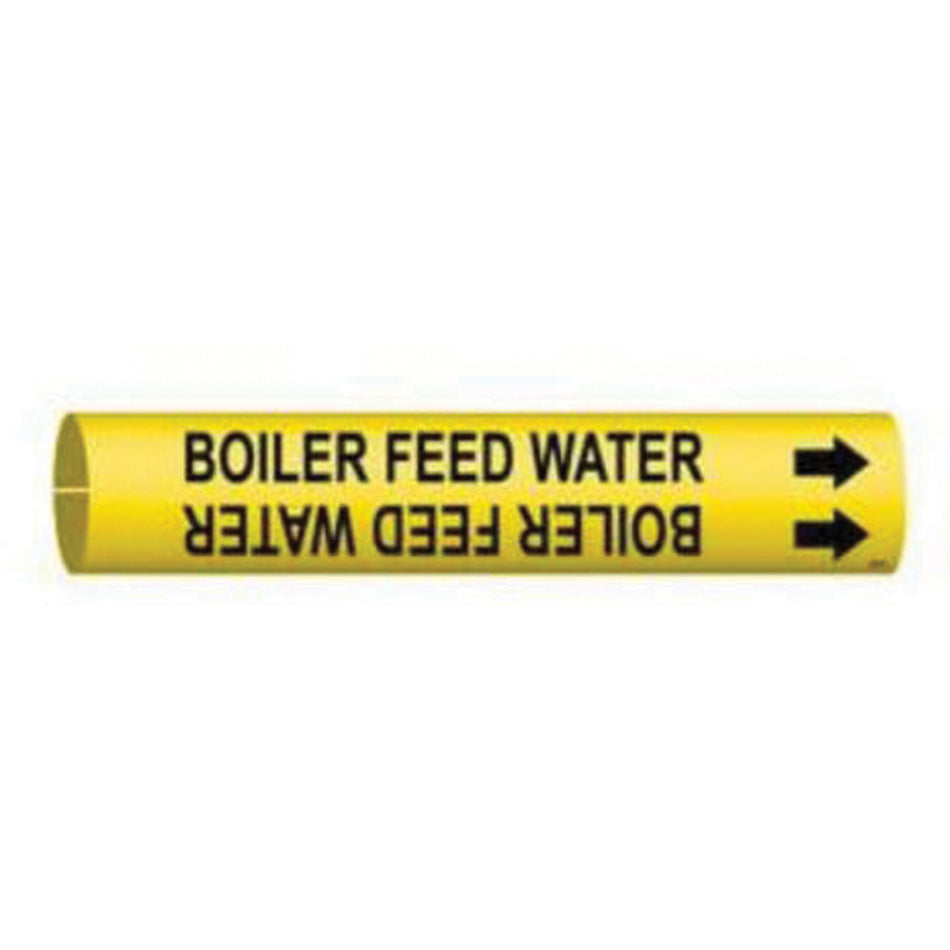 ""Boiler Feed Water"" Pipe Marker - SAD586