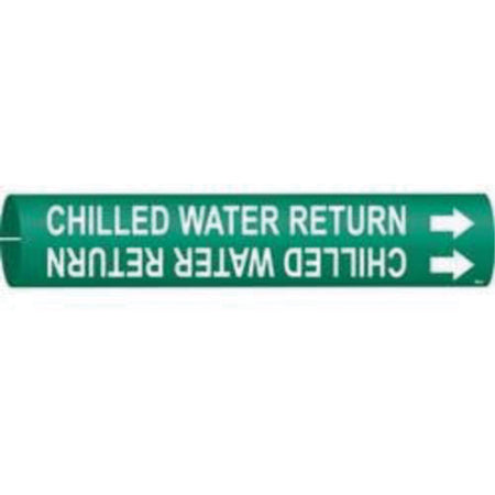 ""Chilled Water Return"" Pipe Marker - SAD632