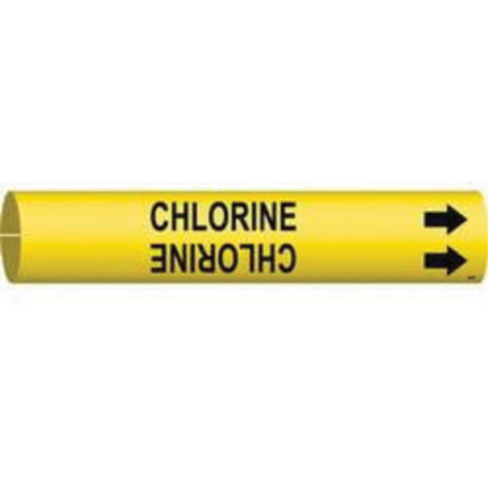 ""Chlorine"" Pipe Marker - SAD648